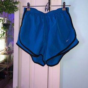 Blue Nike Tempo Running Shorts